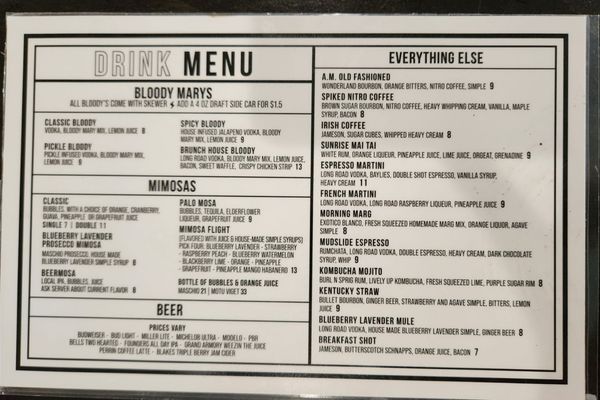 Menu photo 7 Brunch House Muskegon, MI