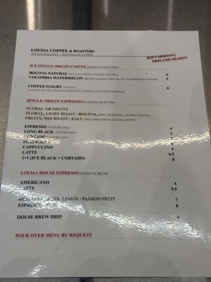 Menu photo 1 Louisa Coffee West Hollywood, CA Menu photo 1 Louisa Coffee West Hollywood, CA