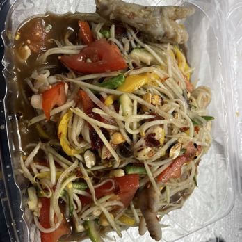Hmongtown Marketplace - Chicken feet papaya salad. Mild. - Farmers Market Near Me - Saint Paul, Minnesota Hmongtown Marketplace - Chicken feet papaya salad. Mild. - Farmers Market Near Me - Saint Paul, Minnesota