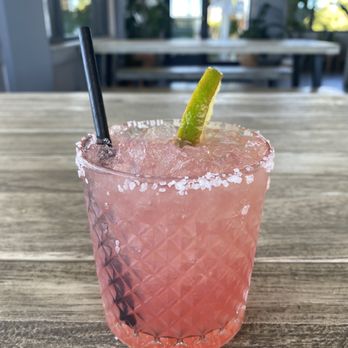 Fairways Cantina - Pink panther marg. Yum - Tacos Near Me - Austin, Texas