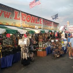 Leon Leather Company - Front of stand