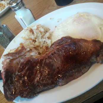 Billie's Cafe - Steak and eggs w a side of pancakes or toast. - Diners Near Me - Brighton, Colorado