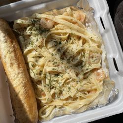 Kohler’s 818 Club - Shrimp Alfredo