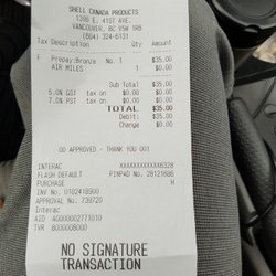Shell Canada Products