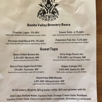 Bonito Valley Brewing - Beer - Wine Bars Near Me - Lincoln, New Mexico