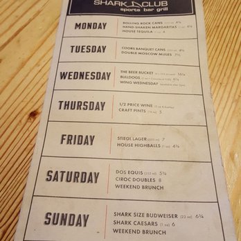 Shark Club Sports Bar & Grill - Sports Bars Near Me - Vancouver, British Columbia