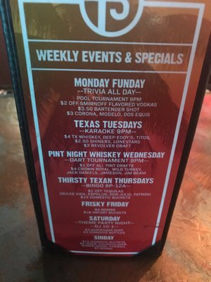 Menu photo 4 The Thirsty Texan Houston, TX Menu photo 4 The Thirsty Texan Houston, TX