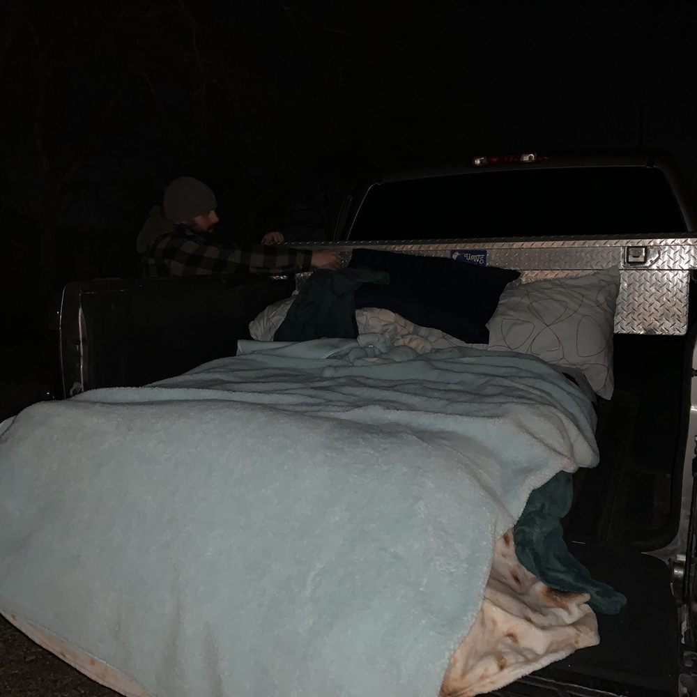 Doc's Drive In Theatre - This is how you do the drive-ins. Be cool like us and bring and air mattress. You're welcome. - Outdoor Movies Near Me - Buda, Texas