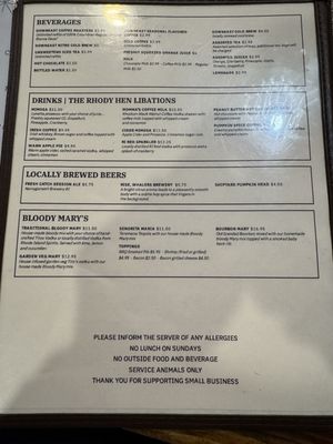 Menu photo 3 The Rhody Hen Cafe Pawtucket, RI Menu photo 3 The Rhody Hen Cafe Pawtucket, RI