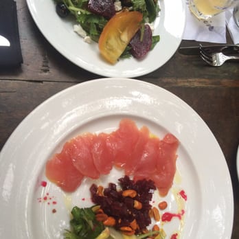 Sylvain - Crudo (bluefin tuna) and market salad - Southern Near Me - New Orleans, Louisiana Sylvain - Crudo (bluefin tuna) and market salad - Southern Near Me - New Orleans, Louisiana
