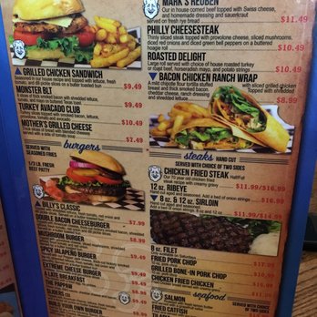 Billy's Grille & Bar - The menu! - Bars Near Me - Bay City, Texas