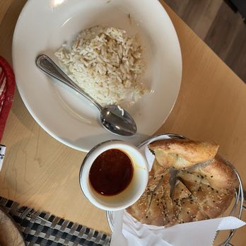 Pasha Turkish Kitchen - Bread and sauce - Turkish Near Me - Willowick, Ohio