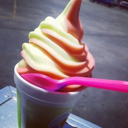 Brain Freeze Sno & Whips - We have dairy-free Dole soft serve!