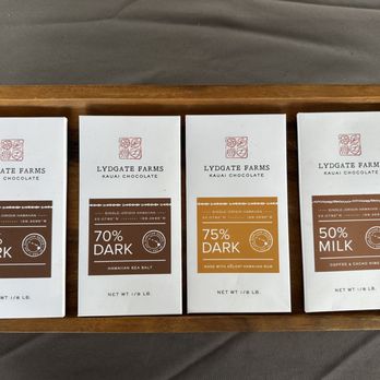 Lydgate Farms - Choc bars - Botanical Gardens Near Me - Kapaa, Hawaii Lydgate Farms - Choc bars - Botanical Gardens Near Me - Kapaa, Hawaii