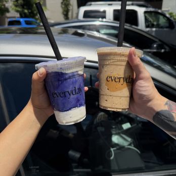 Everyday - Blue Dream Coconut & Peanut Butter Date Smoothie - Cafes Near Me - Honolulu, Hawaii Everyday - Blue Dream Coconut & Peanut Butter Date Smoothie - Cafes Near Me - Honolulu, Hawaii