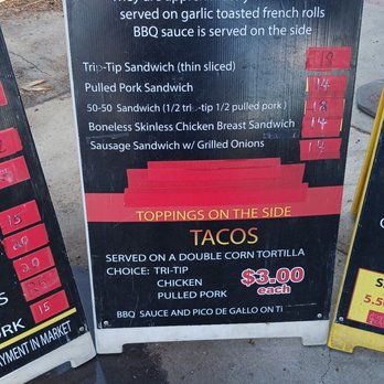 Smokin' Ed's BBQ - November 2024 Menu - Food Trucks Near Me - Reseda, California