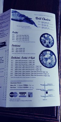 Menu photo 1 Ichiban Sushi House Thornhill, ON Menu photo 1 Ichiban Sushi House Thornhill, ON
