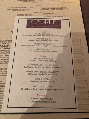 Menu photo 7 Castile Restaurant St Pete Beach, FL
