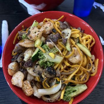 Wy Mongolian Grill - Scallops, steak, and shrimp stuff is gas. - Mongolian Near Me - Lewis Center, Ohio Wy Mongolian Grill - Scallops, steak, and shrimp stuff is gas. - Mongolian Near Me - Lewis Center, Ohio