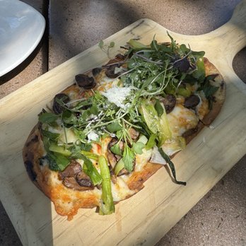 Nektar Wine Bar - Mushroom and goat cheese flatbread - Wine Bars Near Me - New Hope, Pennsylvania Nektar Wine Bar - Mushroom and goat cheese flatbread - Wine Bars Near Me - New Hope, Pennsylvania