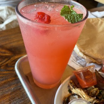 Mazra - Housemade Fresh Raspberry Lemonade - Mediterranean Near Me - San Bruno, California