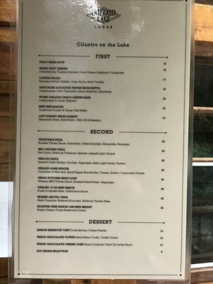 Menu photo 3 Cilantro on the Lake Field, BC