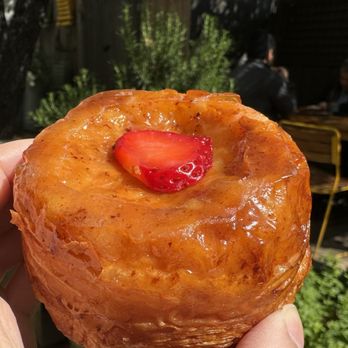 Backhaus - Strawberry kouign amann ($6.75) - Bakeries Near Me - San Mateo, California Backhaus - Strawberry kouign amann ($6.75) - Bakeries Near Me - San Mateo, California