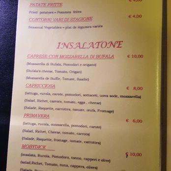 Primavera - Menu - Page 1 (11/09/17). #Venice #Italy #ItalianFood - Italian Near Me - Venezia, VE