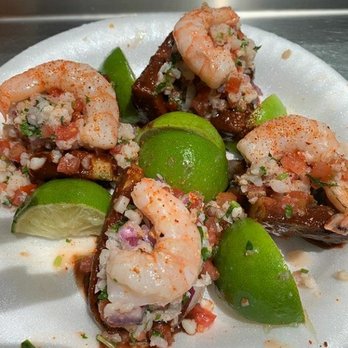 Mariscos El Bigoton - Pepinos preparados (prepared Cucumbers). - Seafood Near Me - Riverside, California Mariscos El Bigoton - Pepinos preparados (prepared Cucumbers). - Seafood Near Me - Riverside, California