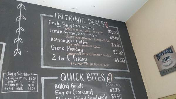 Menu photo 2 Intrinsic Cafe Newark, NJ