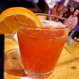 Only drink I enjoyed. Old fashion. Only drink I enjoyed. Old fashion.
