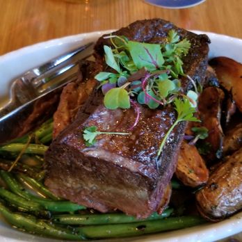 Farm Table - Boneless Braised Short Rib (w/amazing fingerling potatoes & green beans) - New American Near Me - Wake Forest, North Carolina Farm Table - Boneless Braised Short Rib (w/amazing fingerling potatoes & green beans) - New American Near Me - Wake Forest, North Carolina