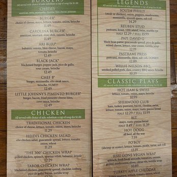The Sherwood - Menu - Sandwiches Near Me - Winston-Salem, North Carolina The Sherwood - Menu - Sandwiches Near Me - Winston-Salem, North Carolina