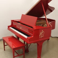 Ford Piano Rebuilding - Rebuilt and custom refinished Knabe grand piano.