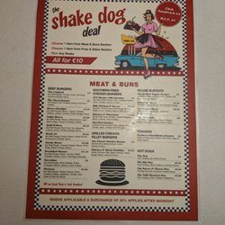 Shake Dog - Menu