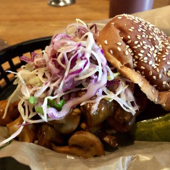 Public & General - BBQ mushroom sandwich - Bars Near Me - Gainesville, Florida