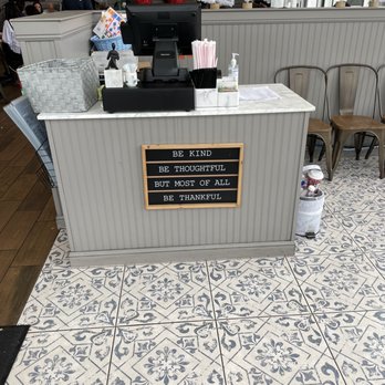 Jam + Toast - Front counter greeting messages - Breakfast & Brunch Near Me - Irving, Texas Jam + Toast - Front counter greeting messages - Breakfast & Brunch Near Me - Irving, Texas