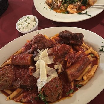 The Ridge - Sunday Sauce with an absolutely insane amount of meat included Linguine Mare Mondo - Italian Near Me - Hawley, Pennsylvania The Ridge - Sunday Sauce with an absolutely insane amount of meat included Linguine Mare Mondo - Italian Near Me - Hawley, Pennsylvania