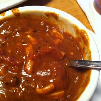Texas Roadhouse - Chili- quite a lot of chili powder, but not hot. You can see that the cheese has not melted even after being mixed in. - Steakhouses Near Me - Augusta, Georgia