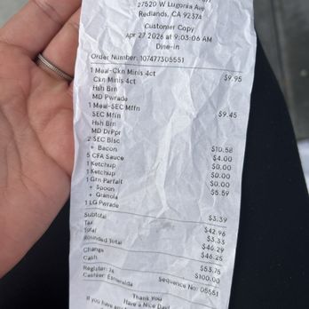 Chick-fil-A - Fast Food Near Me - Redlands, California