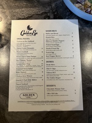 Menu photo 4 Golden Eye Social San Francisco, CA Menu photo 4 Golden Eye Social San Francisco, CA