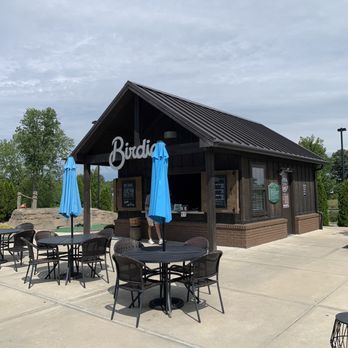 Birdies Miniature Golf - Outdoor seating - Mini Golf Near Me - Westfield, Indiana