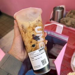 Ume Tea - [UMe] Sticky Rice Black Milk Tea 血糯米奶茶