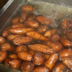 Beckett's Restaurant - Sweet Potatoes cooking!