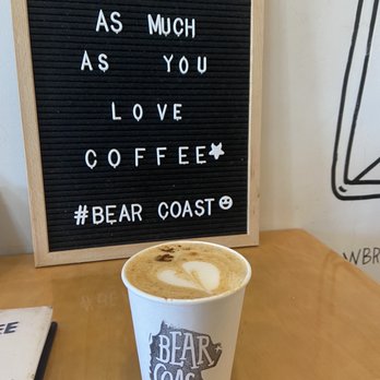 Bear Coast Coffee - Horchata Latte - Coffee & Tea Near Me - San Clemente, California
