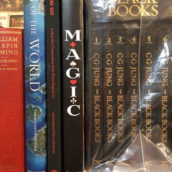J Michaels Books - I want them all! Being inclined towards the concept and reality of magic, I went straight for this section. - Bookstores Near Me - Eugene, Oregon
