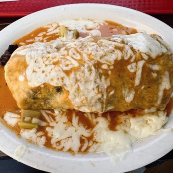Las Fuentes - BURRITO DE CARNE ASADA - Mexican Near Me - Chatsworth, California