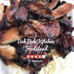 Buk Buk Kitchen Foodstand - Two pounds of Hawaiian barbecue goodness!!!
