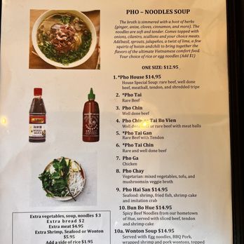 Pho House Deli - Menu - Vietnamese Near Me - Kenmore, Washington Pho House Deli - Menu - Vietnamese Near Me - Kenmore, Washington