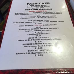 Weekend Specials